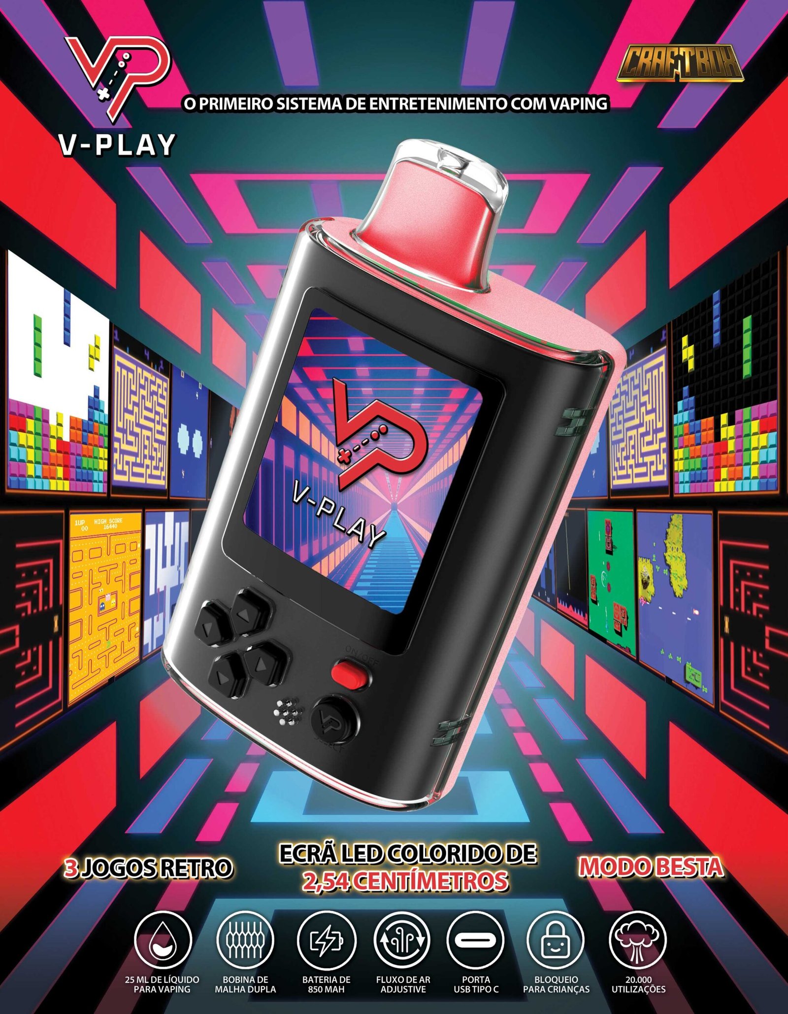 V-PLAY 20000 Puffs