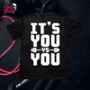 Playera Oversize para GYM "It's You vs You" || GYM