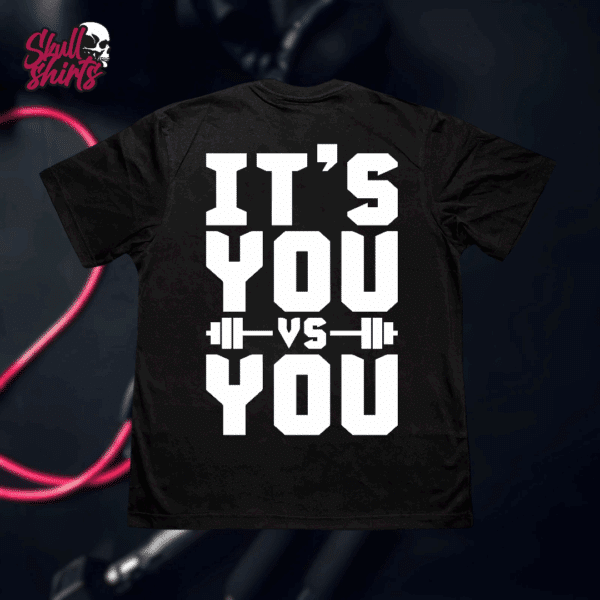 Playera Oversize para GYM "It's You vs You" || GYM