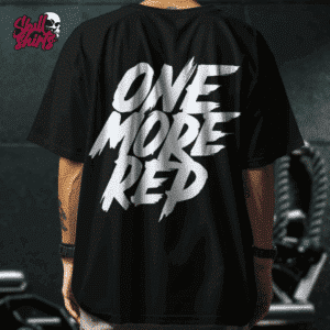 Playera Oversize para GYM "One More Rep" || GYM