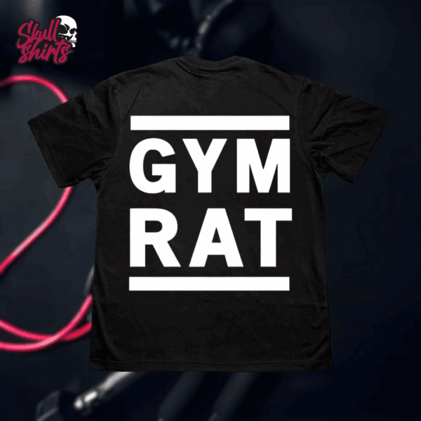 Playera Oversize para GYM "Gym Rat" || GYM
