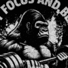 Playera Oversize "FOCUS AND BEAST"