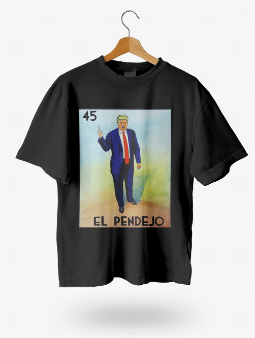 Playera "LA CARTA #45" Trump