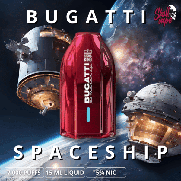 Aroma King Bugatti Spaceship 7000 Puffs
