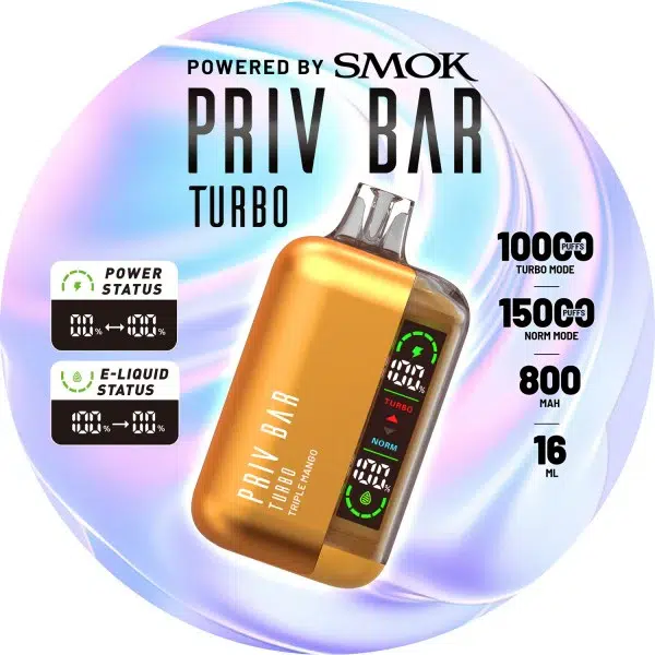 Smoke Priv Bar Turbo 15000