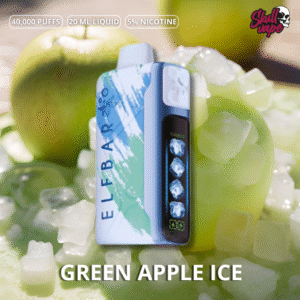 Green Apple Ice - ELFBAR Ice King (40 mil hits)