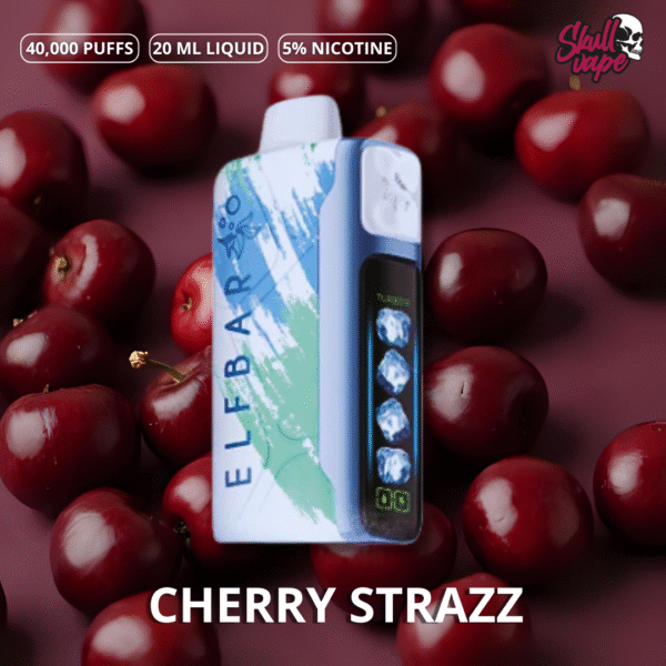 Cherry Strazz - ELFBAR Ice King 40000