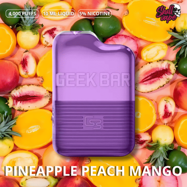 Pineapple Peach Mango - Geek Bar B4000