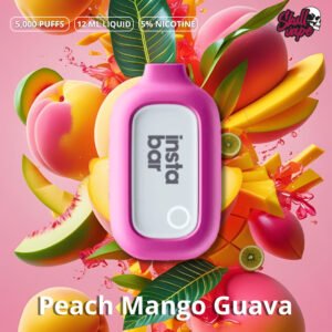 Peach Mango Guava - Insta Bar 5,000